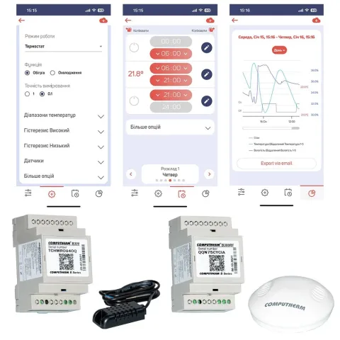 Датчик беспроводной Wi-Fi COMPUTHERM для B300RF