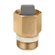 Автоматический запорный кран Caleffi 561400 1/2″ ВР x 1/2″ НР для воздухоотводчика