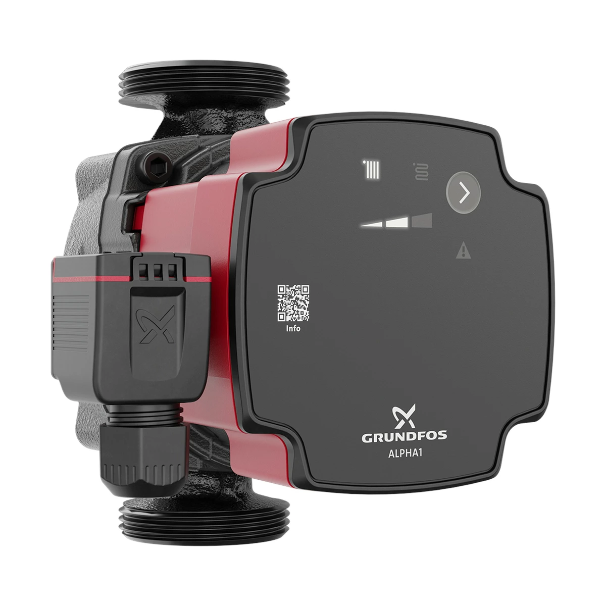 Насос циркуляційний Grundfos ALPHA1 25-80 130 (93074176) різьбовий 8 м для опалення
