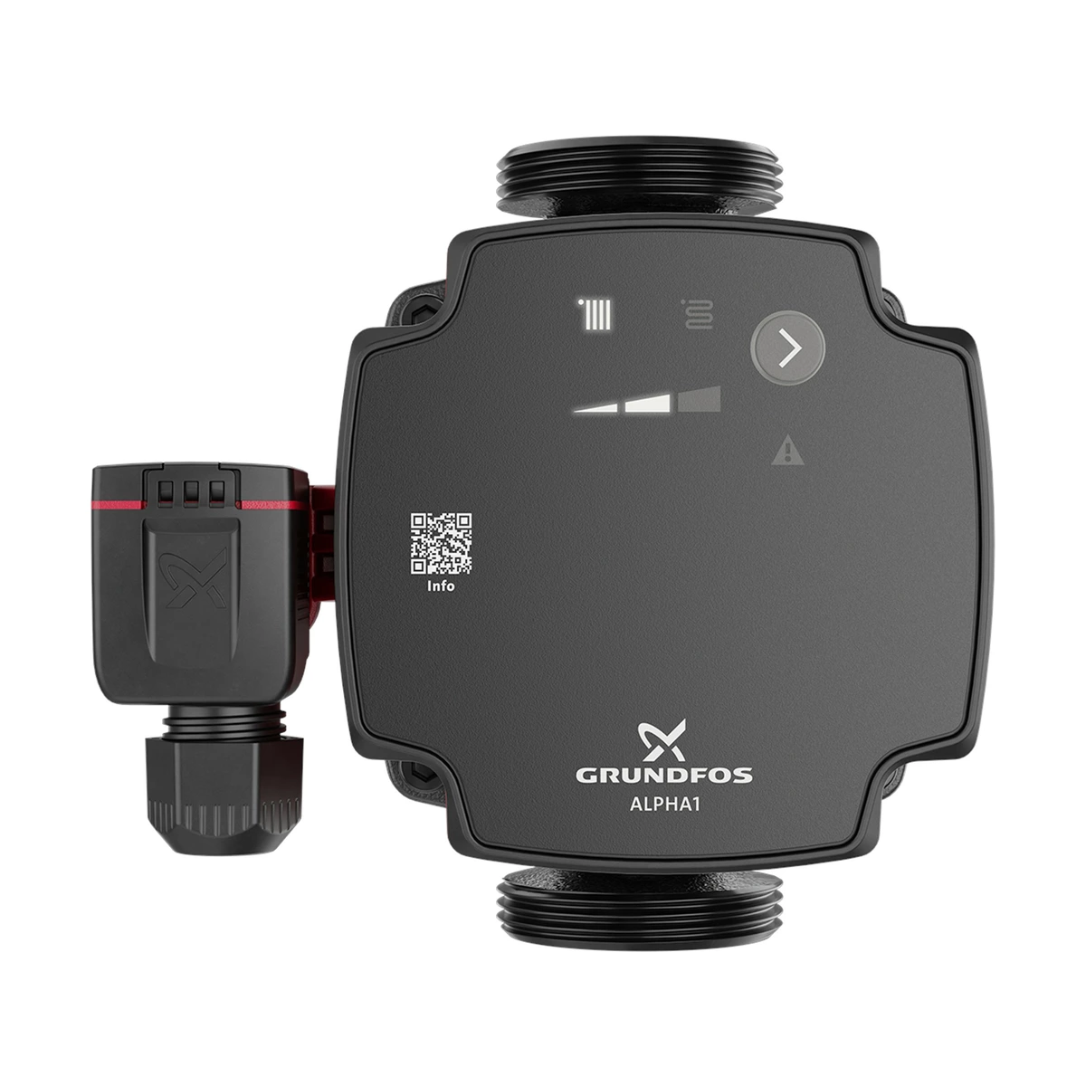 Насос циркуляційний Grundfos ALPHA1 25-80 130 (93074176) різьбовий 8 м для опалення