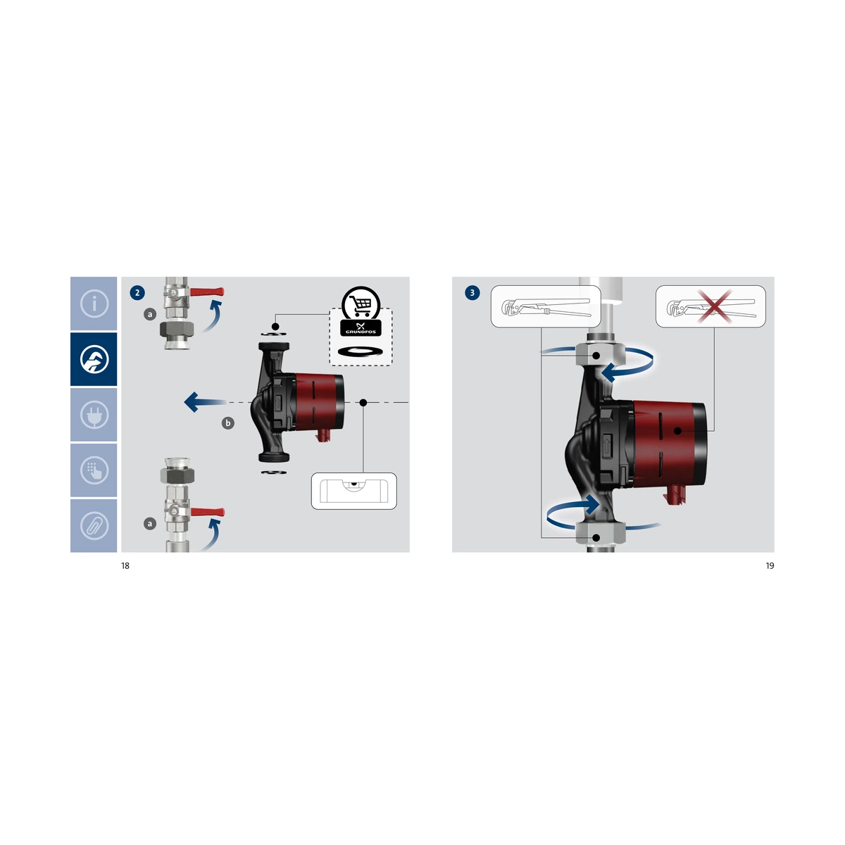 Насос циркуляційний Grundfos ALPHA3 25-40 180 (98890766) різьбовий 4 м для опалення