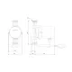 Насос циркуляционный Grundfos COMFORT 15-14 BX T с термостатом для горячей воды