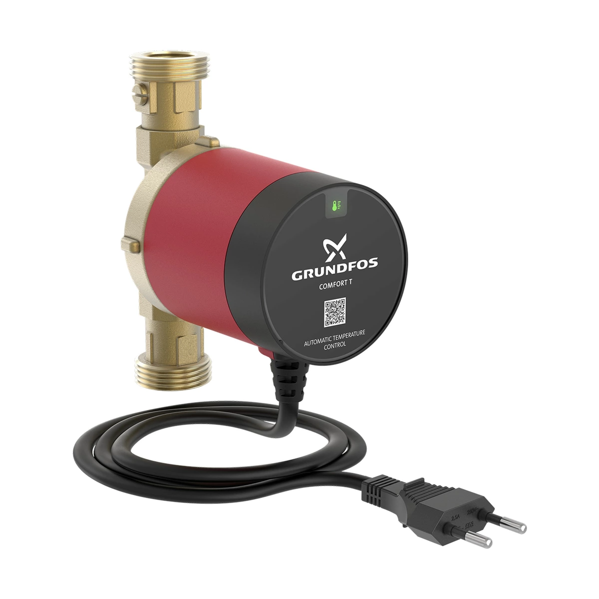 Насос циркуляционный Grundfos COMFORT 15-14 BX T с термостатом для горячей воды