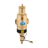 Деаэратор-дешламатор с магнитом Caleffi DISCALDIRTMAG 546107 1 1/4″ ВР, латунь
