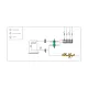 Дешламатор с магнитом Caleffi DIRTMAG 545305 3/4″ ВР, композит, для горизонтальных и вертикальных труб