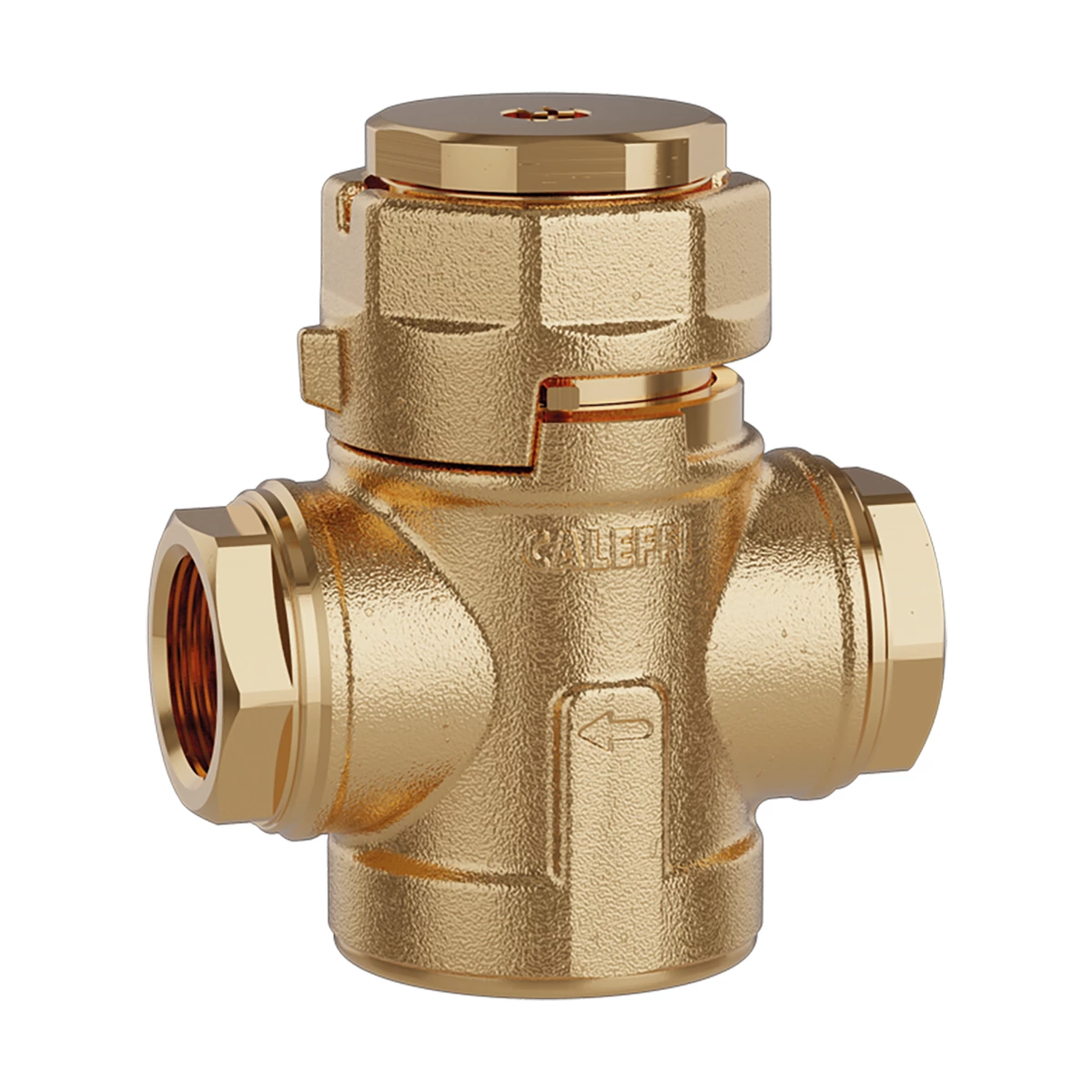 Сетчатый фильтр с функцией перекрытия Caleffi FILTERSTOP 577105 3/4″ ВР для отопления и водоснабжения