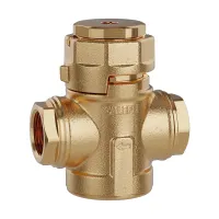 Сетчатый фильтр с функцией перекрытия Caleffi FILTERSTOP 577105 3/4″ ВР для отопления и водоснабжения