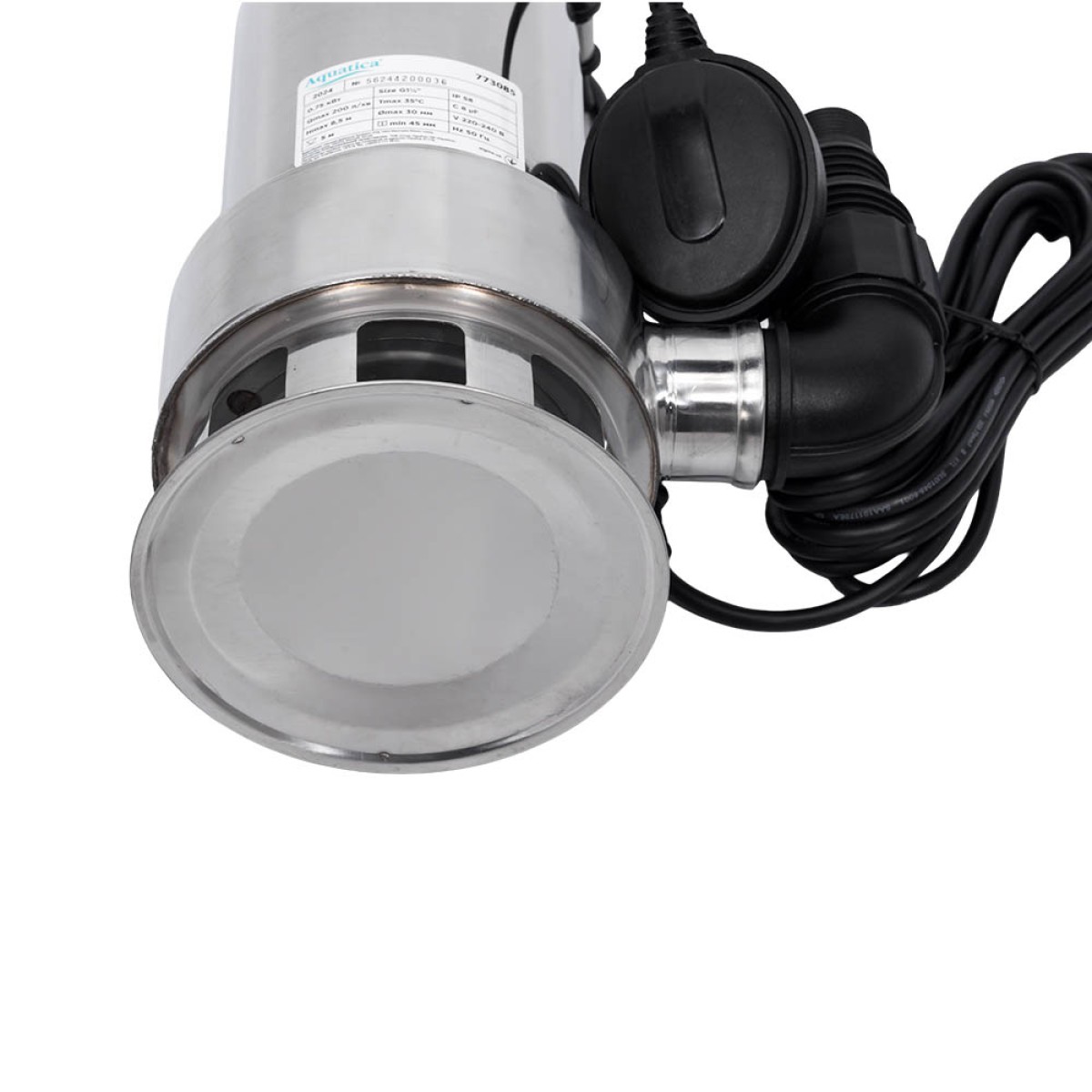 Насос дренажный Aquatica EL-Drain 750 Inox для грязной воды 0,75 кВт 8,5 м