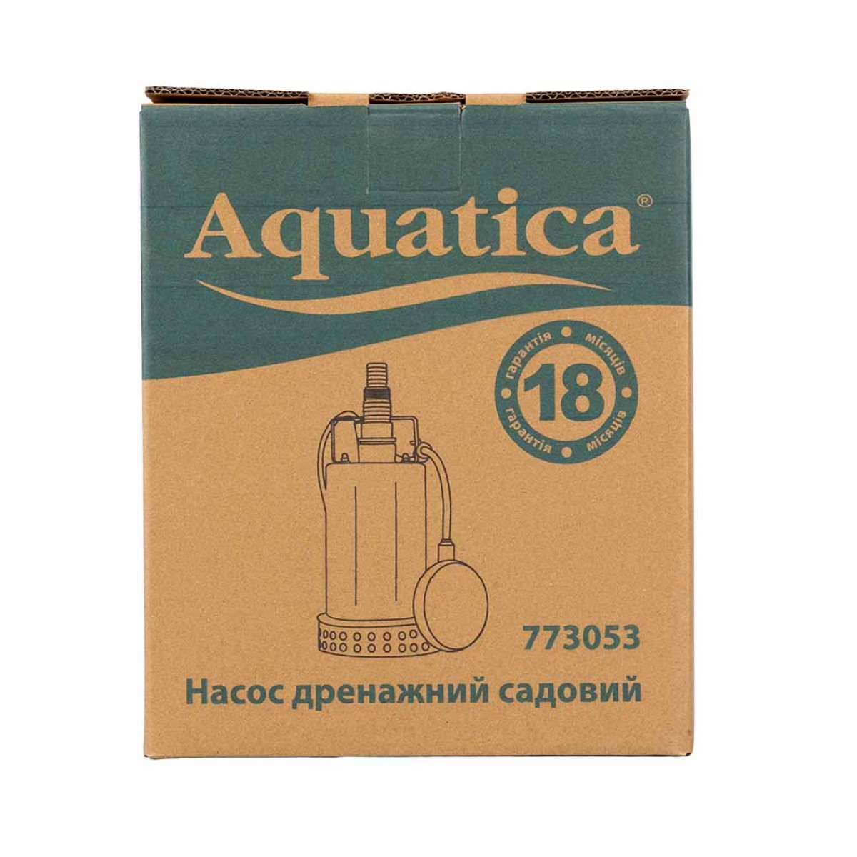 Насос дренажный Aquatica ELL SUB 400 INOX нержавеющий 0,4 кВт 7 м