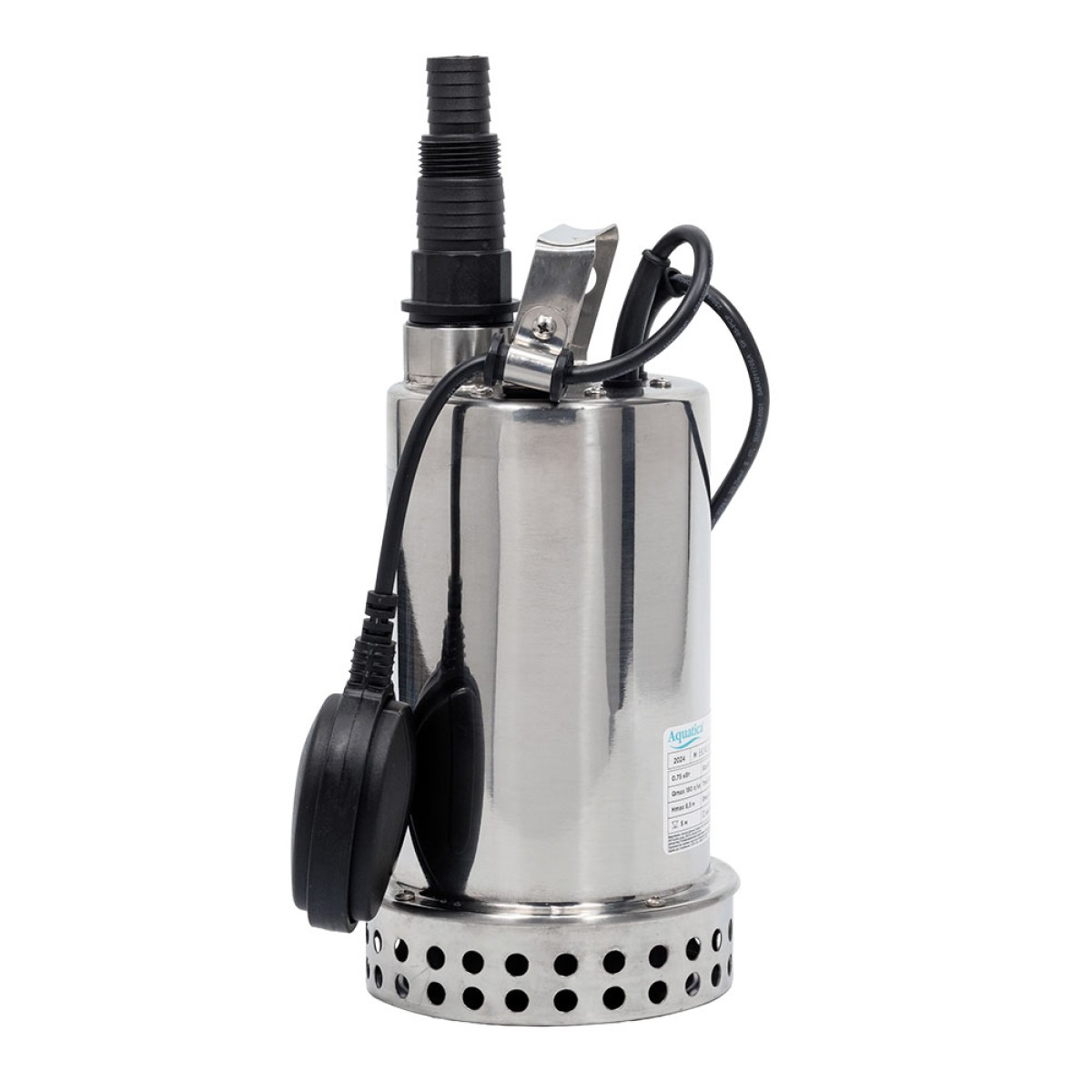 Насос дренажный Aquatica ELL SUB 750 INOX нержавеющий 0,75 кВт 8 м