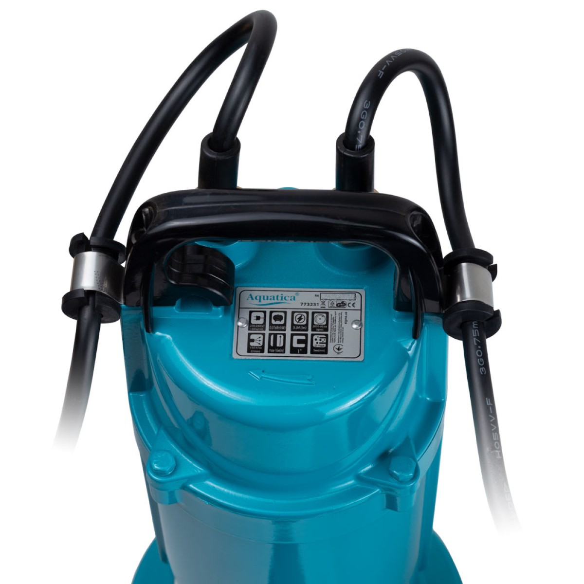 Насос дренажный Aquatica QDX1.5-16-0.37A с поплавком 0,37 кВт 16 м