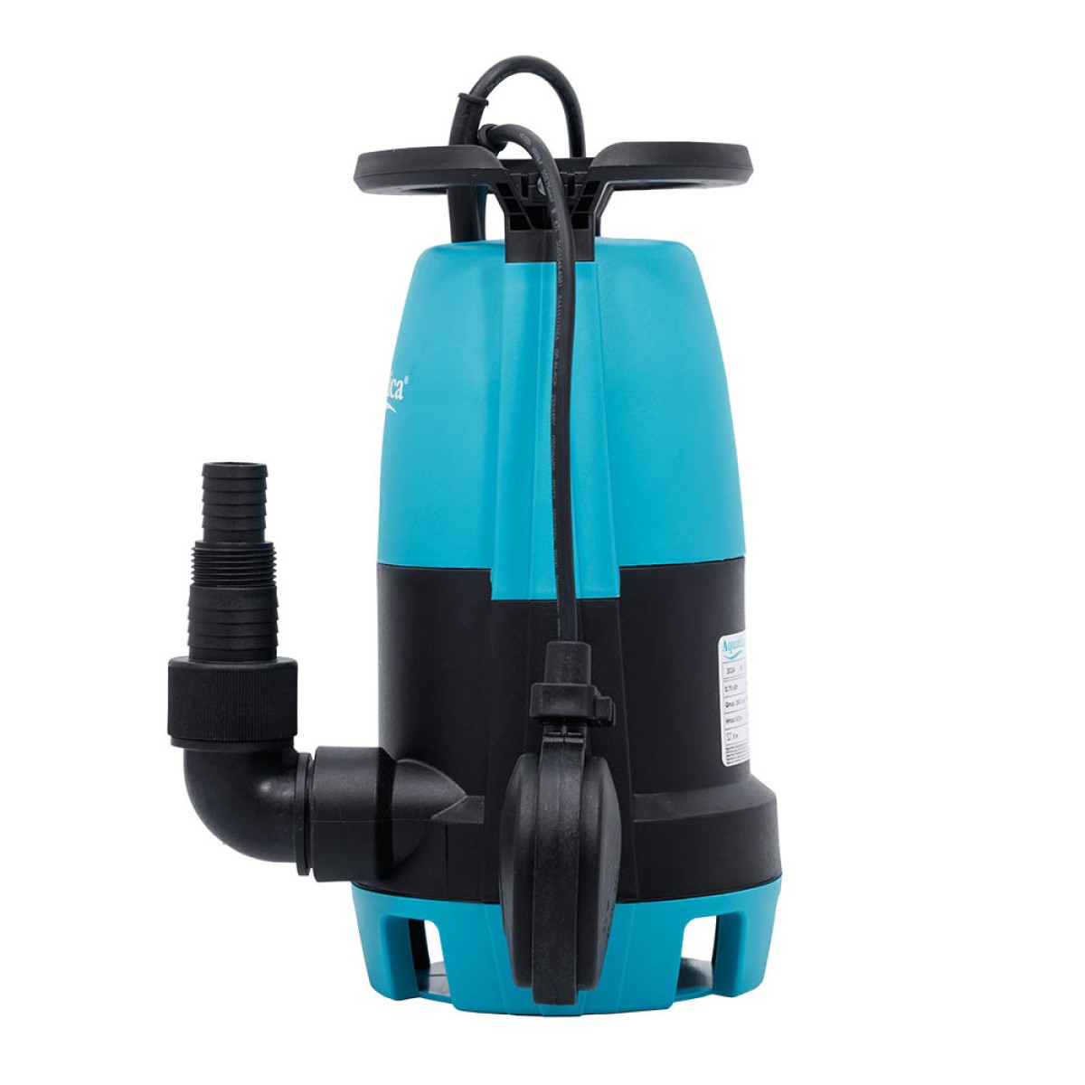 Насос дренажный садовый Aquatica XKJa750E с поплавком 0,75 кВт 8,5 м