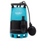 Насос дренажный садовый Aquatica XKJa750E с поплавком 0,75 кВт 8,5 м