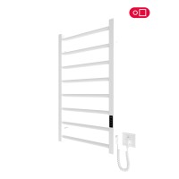 Рушникосушка електрична Mario Hygge Family HF Leeds 770x430 біла матова 100 Вт з таймером TR 3.0