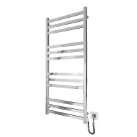 Полотенцесушитель электрический Mario INOX Чикаго-I 1170x530/80, 155 Вт, полированная сталь