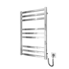 Полотенцесушитель электрический Mario INOX Чикаго-I 800x500/80, 115 Вт, полированная сталь