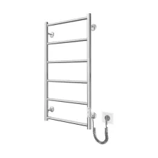 Полотенцесушитель электрический Mario INOX Класик F НР-I 800x430/75, 75 Вт, полированная сталь