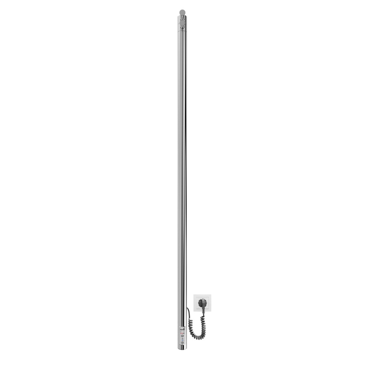 Полотенцесушитель электрический Mario INOX Рей-I 1100x30/130, 25 Вт, полированная сталь