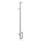 Полотенцесушитель электрический Mario INOX Рей-I 1100x30/130, 25 Вт, полированная сталь