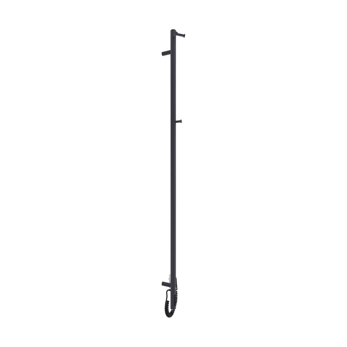 Рушникосушка електрична Mario INOX Рей-I 1500x30/130, 35 Вт, графіт