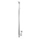 Полотенцесушитель электрический Mario INOX Рей Кубо-I 1100x30/130, 30 Вт, полированная сталь