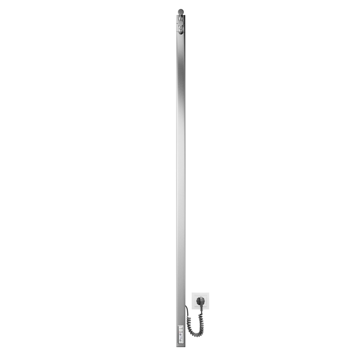 Полотенцесушитель электрический Mario INOX Рей Кубо-I 1100x30/130, 30 Вт, полированная сталь
