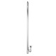 Полотенцесушитель электрический Mario INOX Рей Кубо-I 1100x30/130, 30 Вт, полированная сталь
