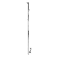 Полотенцесушитель электрический Mario INOX Рей Кубо-I 1500x30/130, 40 Вт, полированная сталь