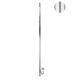 Полотенцесушитель электрический Mario INOX Рей Кубо-I 1500x30/130, 40 Вт, сатин