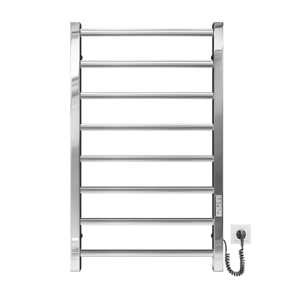 Полотенцесушитель электрический Mario INOX Токио-I 800x500/80, 120 Вт, полированная сталь