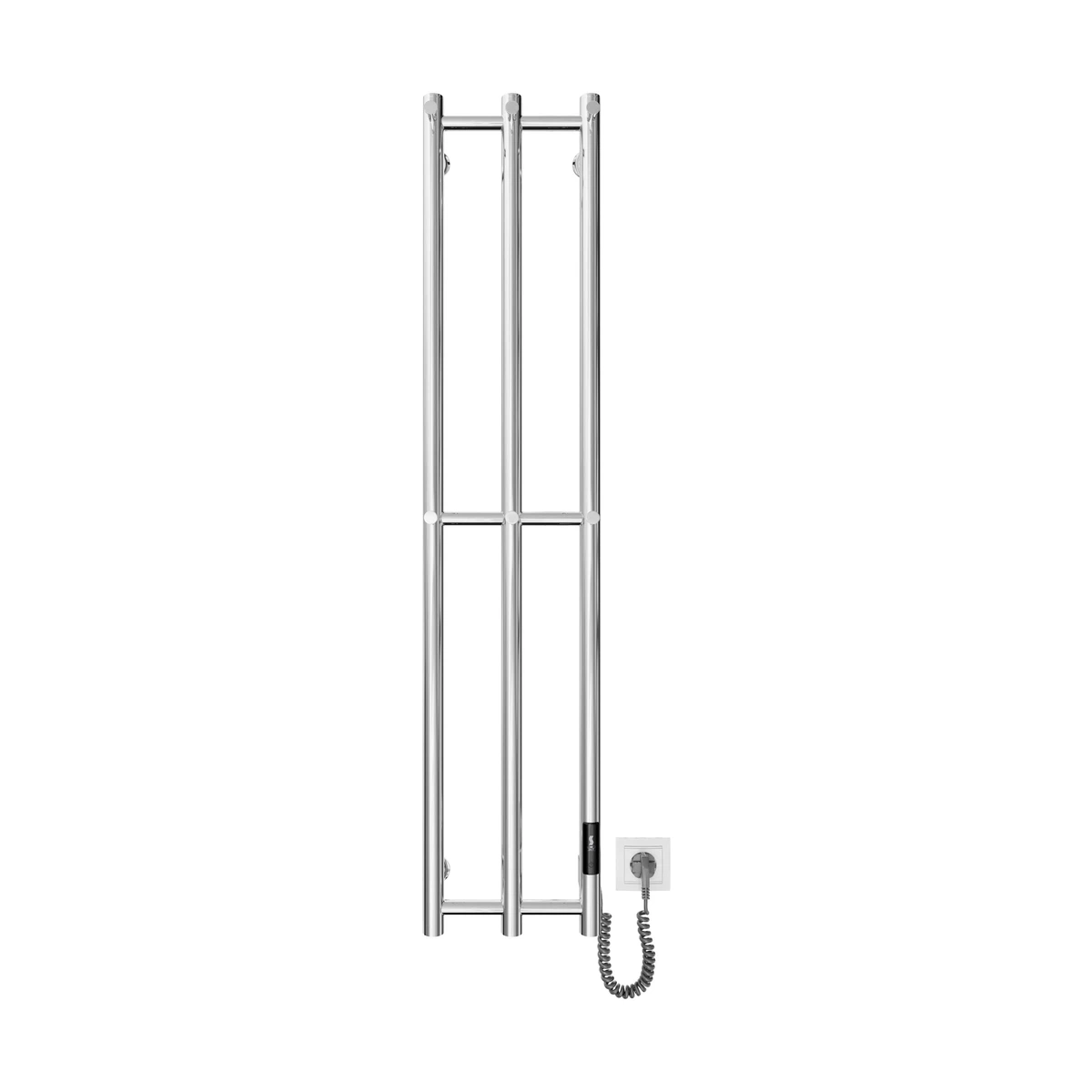 Полотенцесушитель электрический Mario e-INOX Соле 1170x250, 105 Вт, полированная сталь