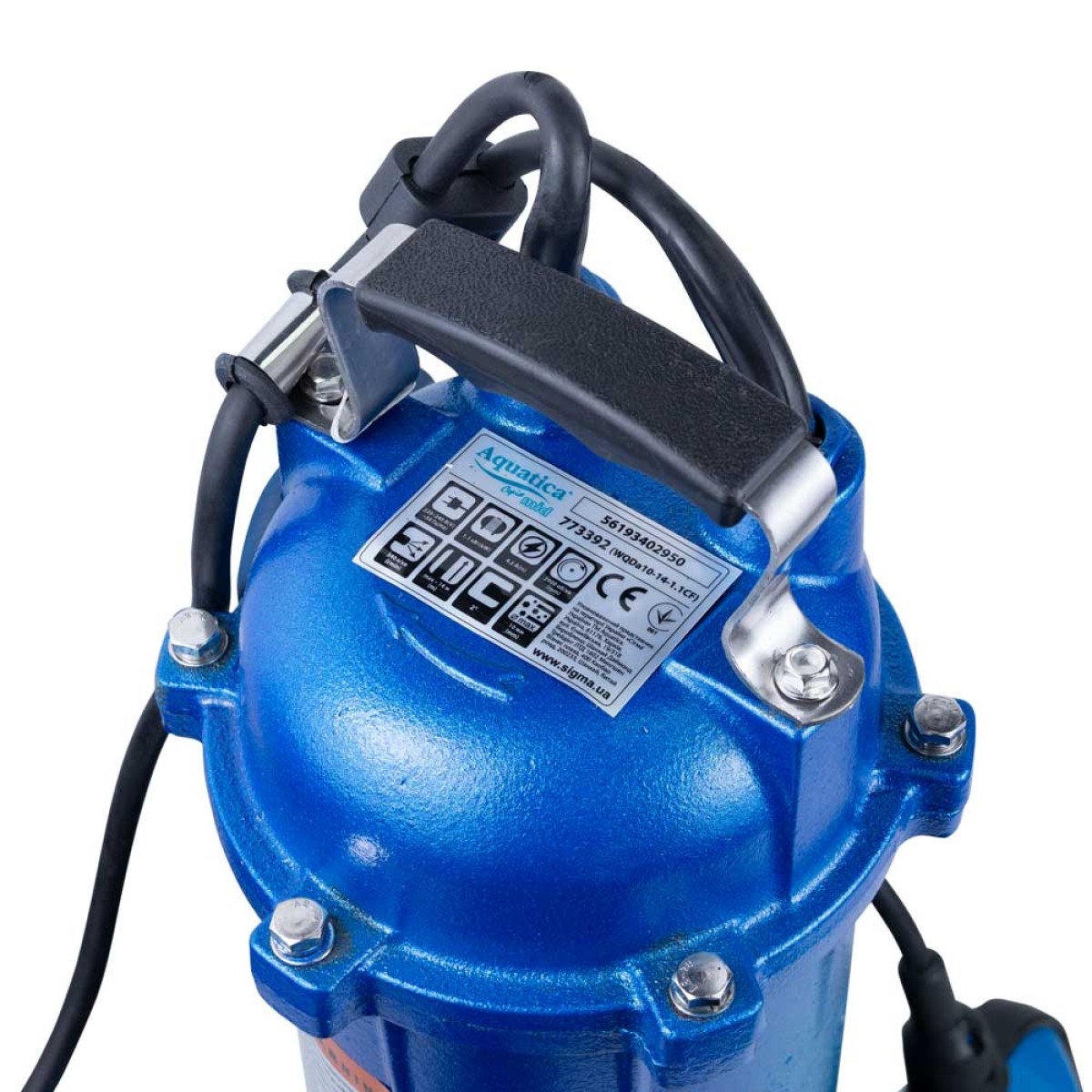 Насос фекальный Aquatica WQDa10-14-1.1CF с ножом 1,1 кВт 14 м
