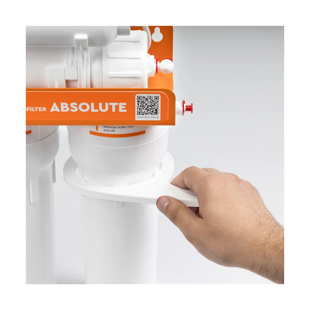 Фильтр обратного осмоса Ecosoft Absolute с минерализатором, 6 ступеней, 75 GPD, конверсия 50%