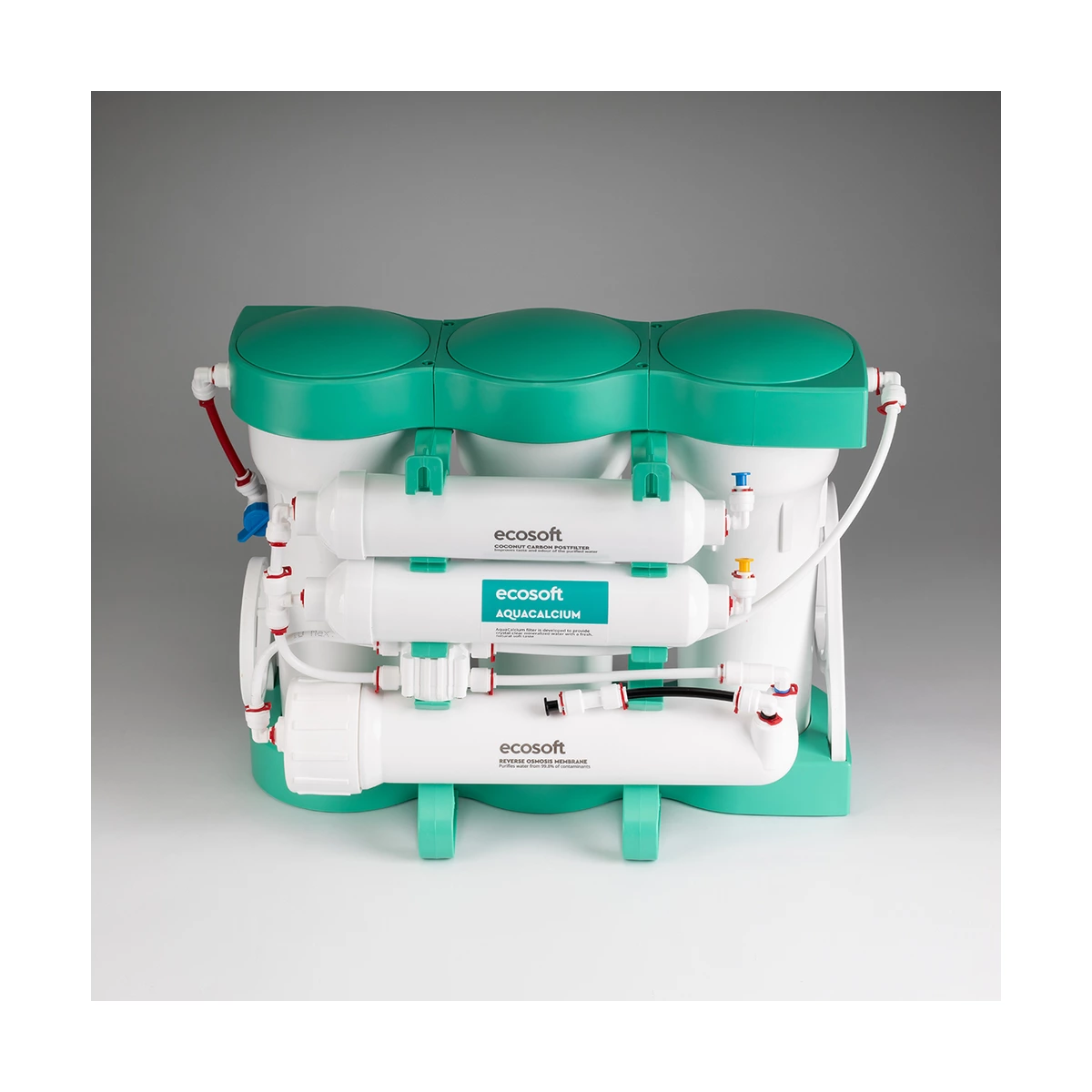 Фильтр обратного осмоса Ecosoft PURE AquaCalcium Mint с минерализацией кальцием, 6 ступеней, бак 7 л