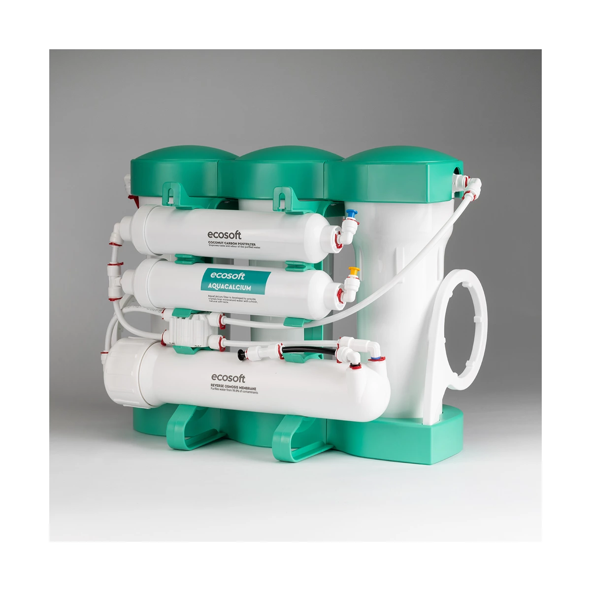 Фильтр обратного осмоса Ecosoft PURE AquaCalcium Mint с минерализацией кальцием, 6 ступеней, бак 7 л