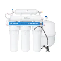 Фільтр зворотного осмосу Ecosoft Standard PRO з мінералізацією кальцієм, 5 ступенів, бак 7 л