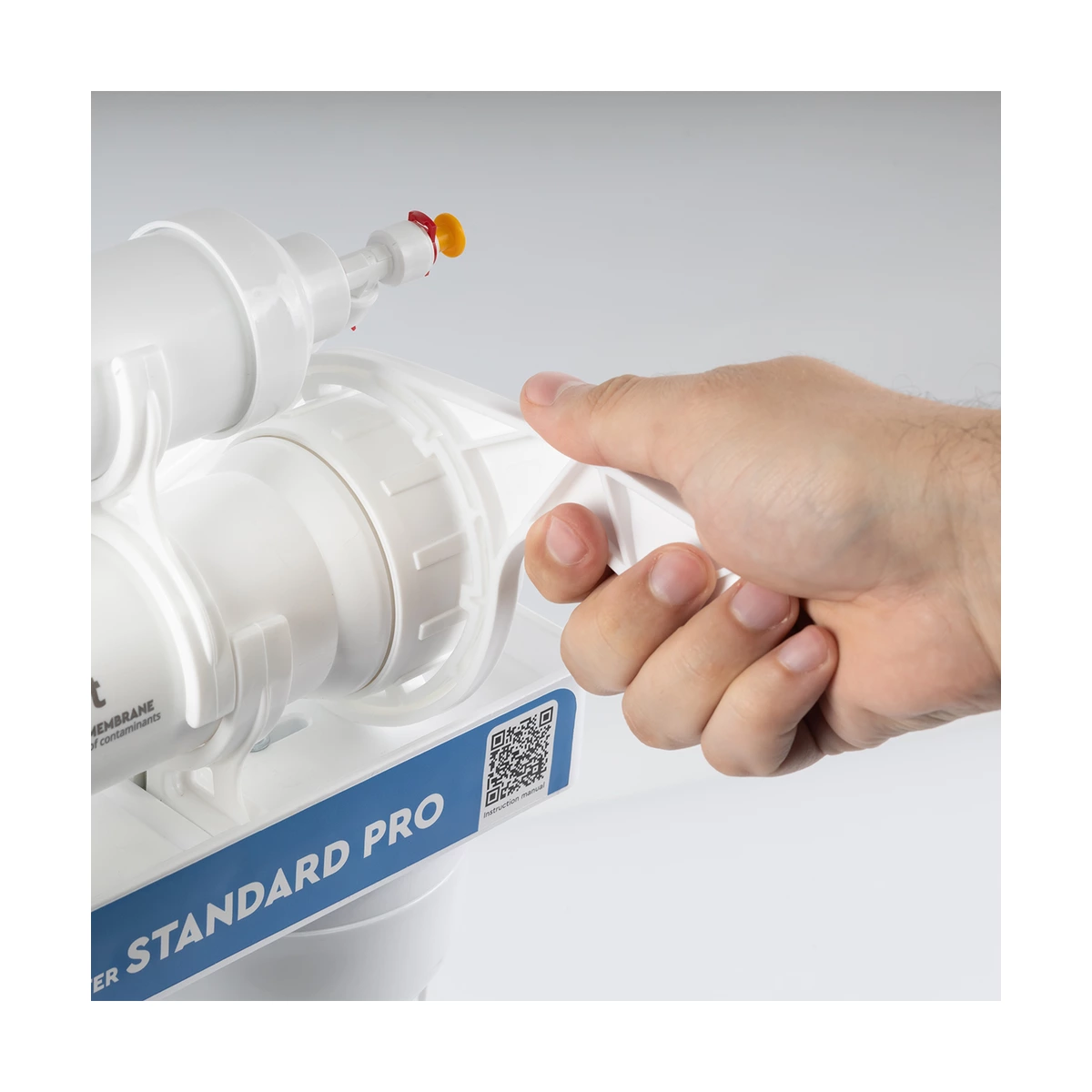 Фильтр обратного осмоса Ecosoft Standard PRO с минерализацией кальцием, 5 ступеней, бак 7 л