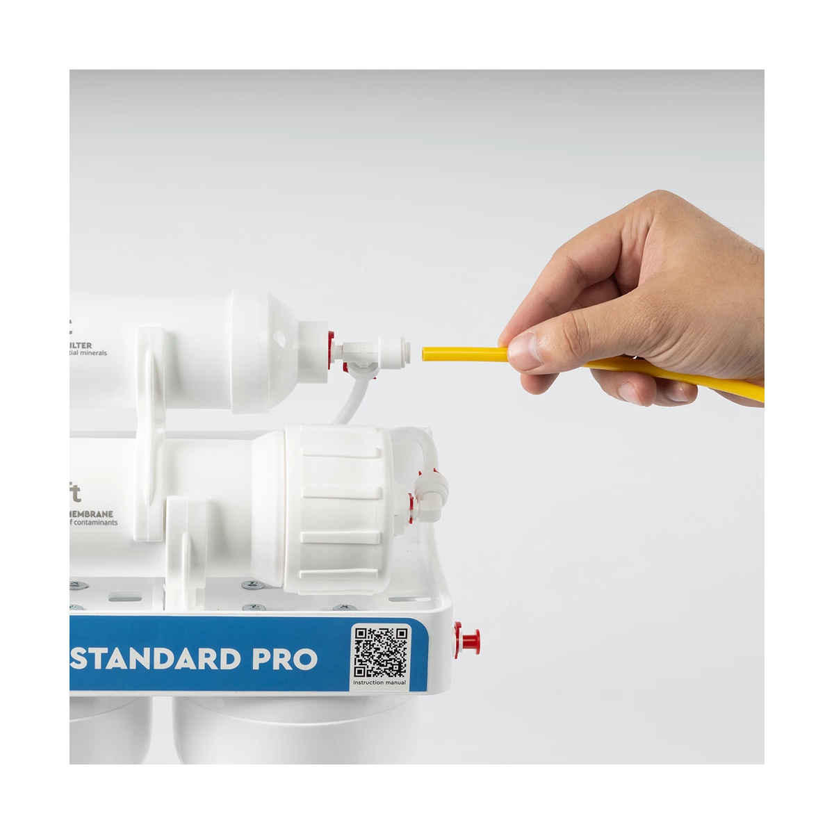 Фильтр обратного осмоса Ecosoft Standard PRO с минерализацией кальцием, 5 ступеней, бак 7 л