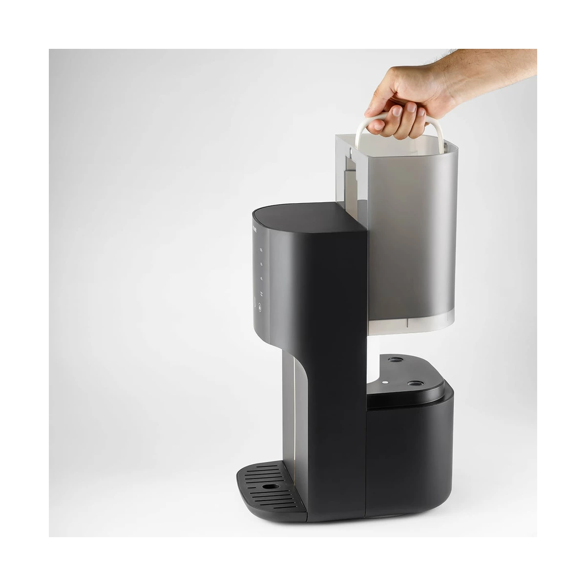 Настольный фильтр обратного осмоса Ecosoft RAY с нагревом до 100 °C и УФ, без подключения к водопроводу