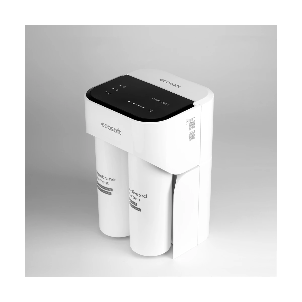 Прямоточный фильтр обратного осмоса Ecosoft CROSS Max без бака, 2 л/мин, мембрана 800 GPD