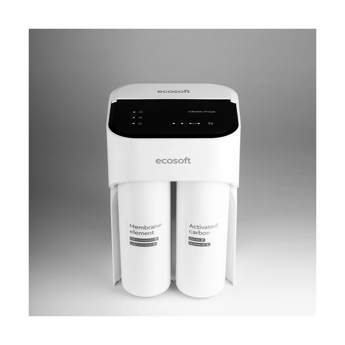 Прямоточный фильтр обратного осмоса Ecosoft CROSS Max без бака, 2 л/мин, мембрана 800 GPD