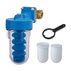 Фильтр дозирующий от накипи Atlas Filtri DOSAPLUS 4 Ø1/2" латунь + 2 картриджа (KIT)