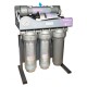 Система обратного осмоса Atlas Filtri OASIS DP-F SANIC PUMP 50 GPD с насосом и минерализатором на каркасе