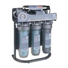 Система зворотного осмосу Atlas Filtri OASIS DP-F SANIC PUMP-UV з УФ лампою, насосом та мінералізатором на каркасі
