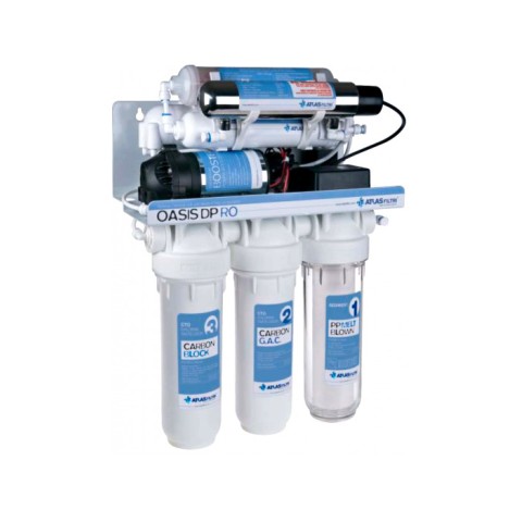 Система обратного осмоса Atlas Filtri OASIS DP PUMP-UV с УФ лампой, насосом и минерализатором