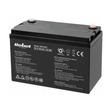 Аккумулятор гелевый Rebel BAT0421 12V 100Ah для ИБП, инвертора и котла