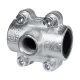 Хомут-врізка в трубу GEBO ANB 1 1/4" x 3/4" (DN32) для сталевої труби 42,4 мм, відвід Rp 3/4"