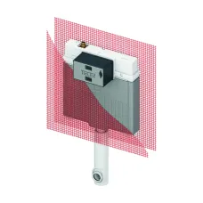 Бачок прихованого монтажу TECEbox Octa II 8 см для підлогового унітаза 9370500