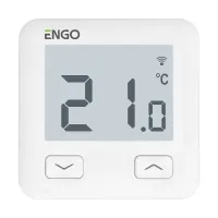 Кімнатний терморегулятор ENGO E10-W Wi-Fi 230 В білий