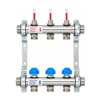 Коллектор теплого пола Watts HKV2013AF VA03 с расходомерами 3 контура